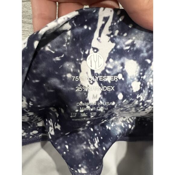 TYC “ Till You Collapse” Leggings Tie-Dye Scrunch Butt Style Size Medium - Picture 4 of 4